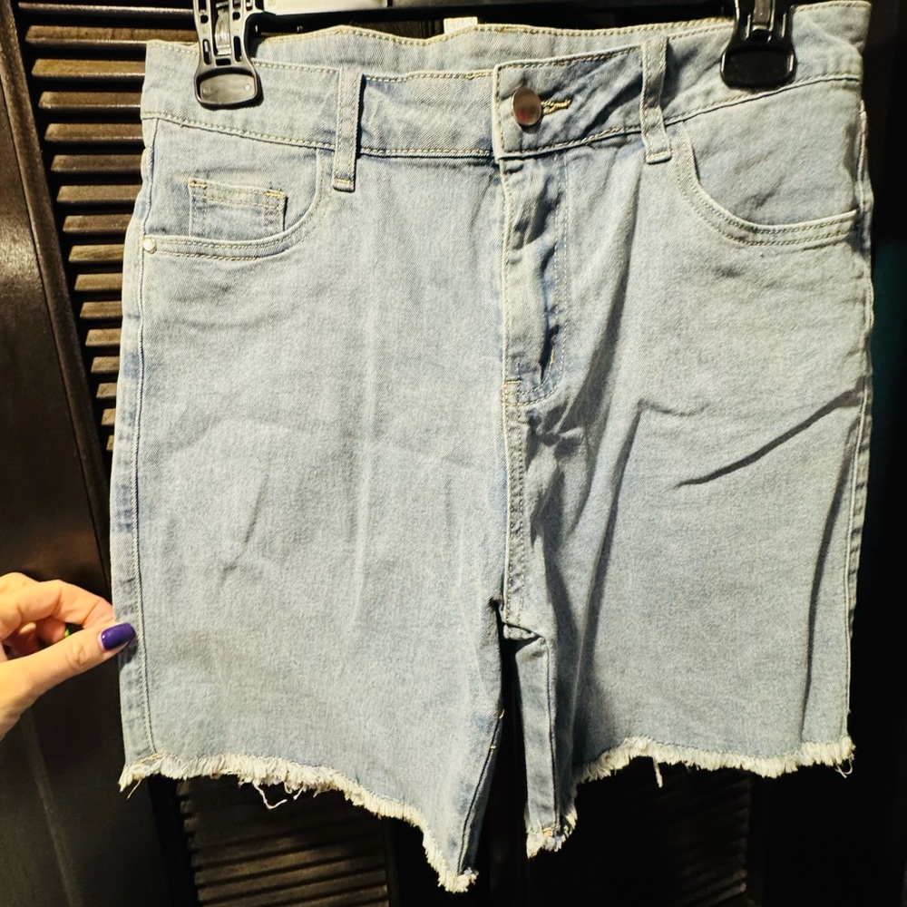 Denim Blue Women's Shorts